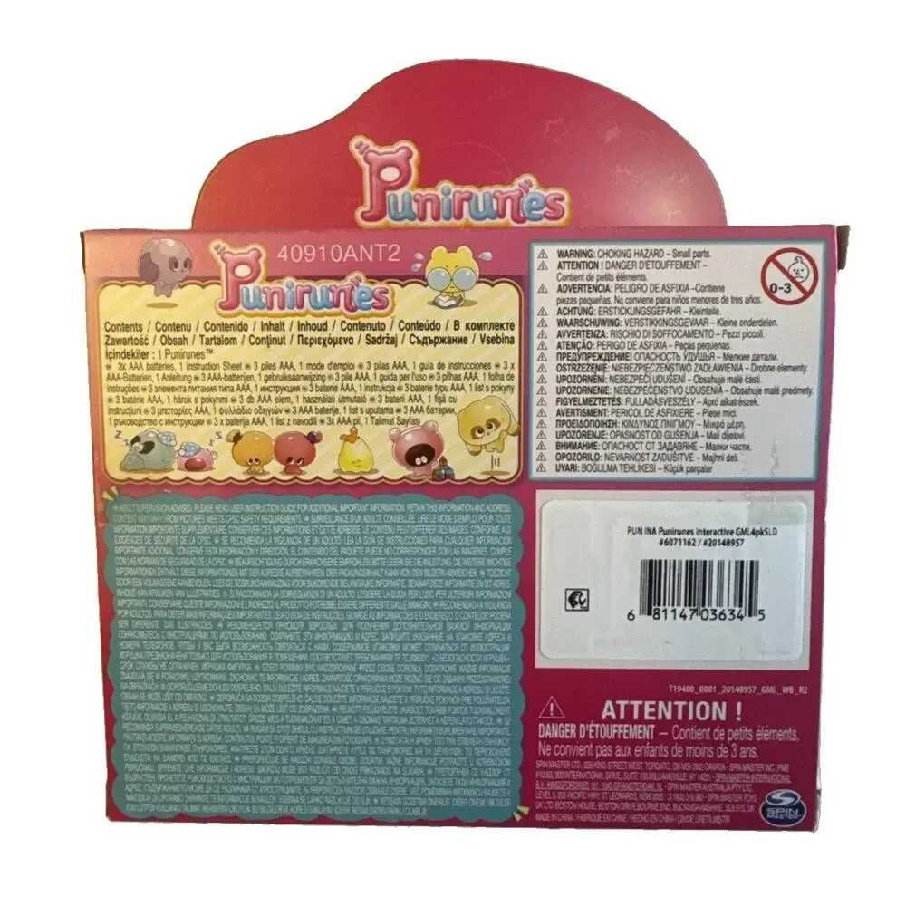 Punirunes Pink Digital Pet Interactive Toy Spin Master 55 Characters NEW